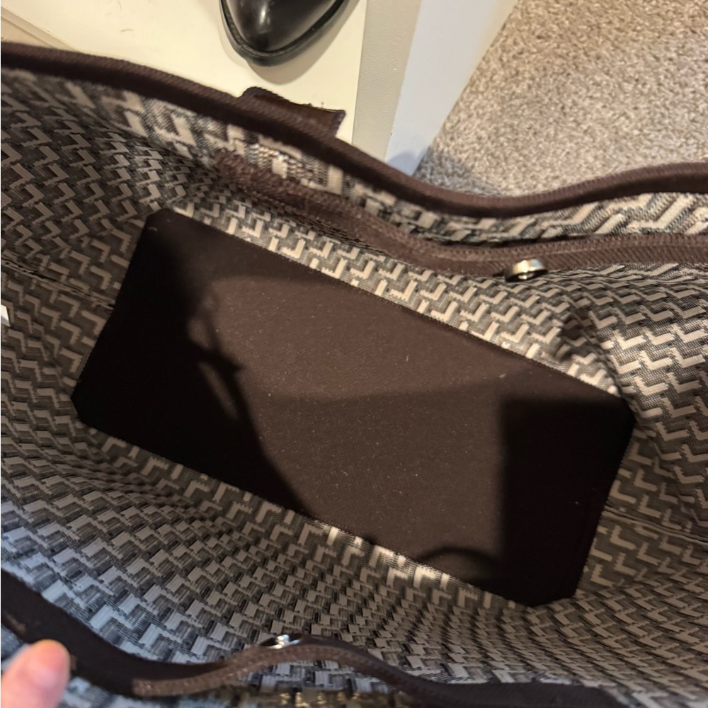 lululemon athletica Brown & Cream Geometric Tote - Picture 2 of 3